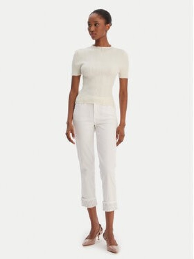 Liu Jo Jeansy UA6006 T2594 Biały Regular Fit