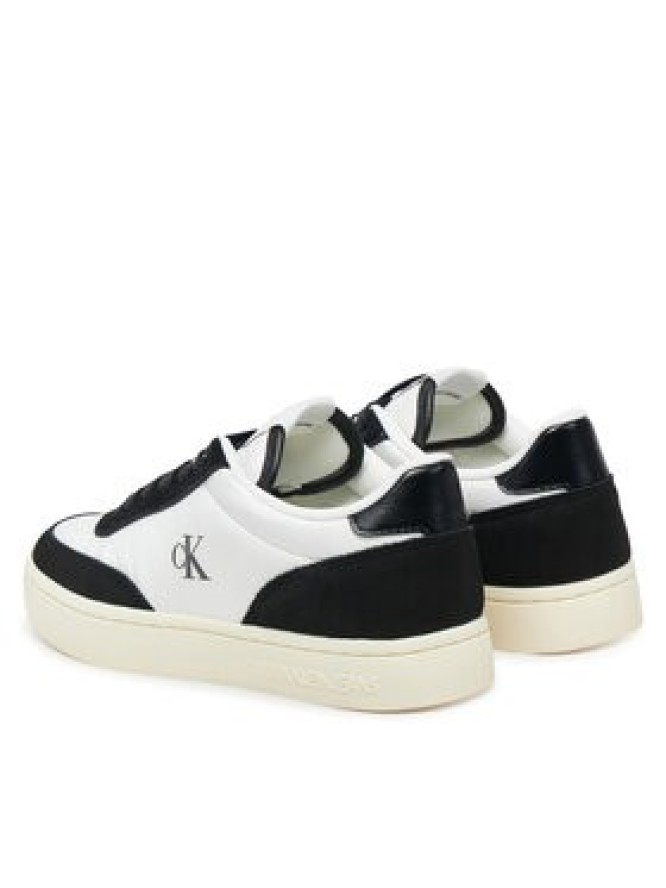 Calvin Klein Jeans Sneakersy Classic Cupsole Mix In YW0YW01767 Biały