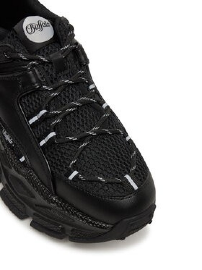 Buffalo Sneakersy Saturn Lace 1636350 Czarny
