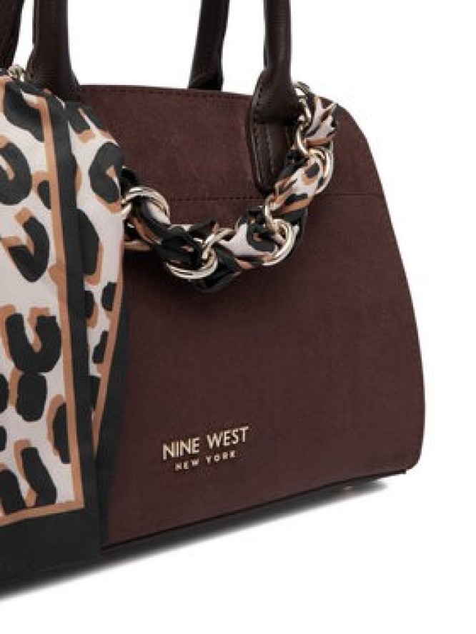 Nine West Torebka CEO-HELLESA-LDA9464 Brązowy ciemny