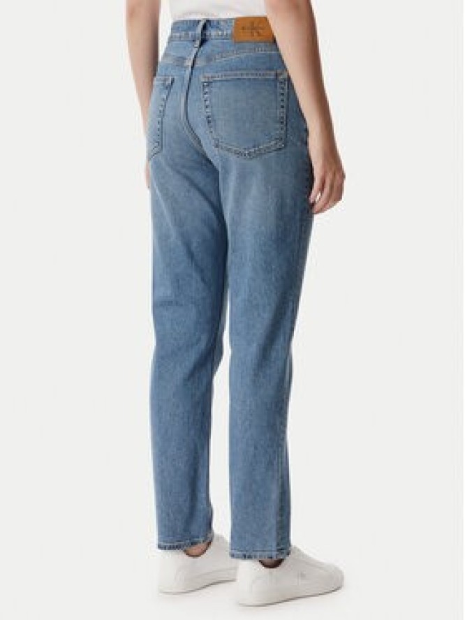 Calvin Klein Jeans Jeansy LV047F951G Niebieski Mom Fit
