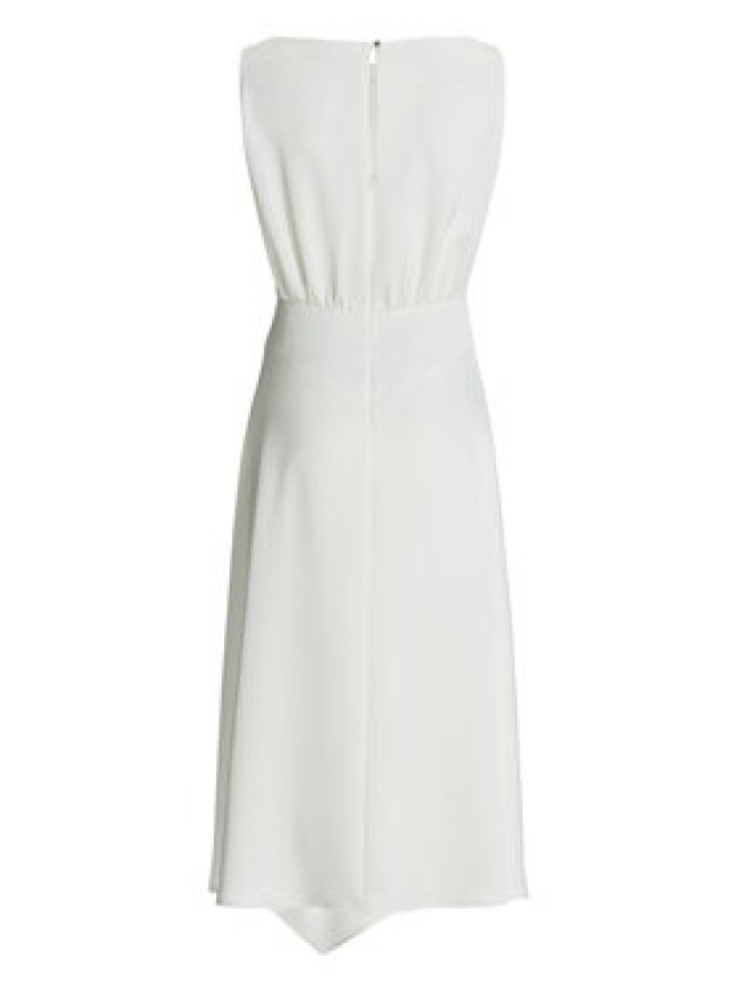 Swing Sukienka koktajlowa 5AJ16500 Biały Regular Fit