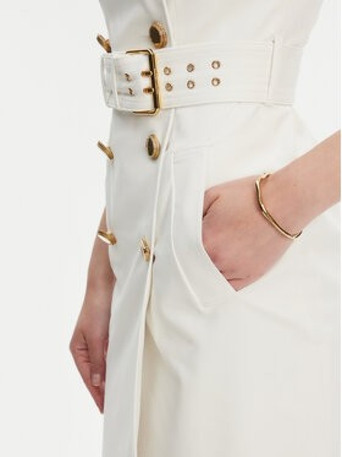 Marciano Guess Sukienka koktajlowa 5YGK37 7311A Biały Regular Fit