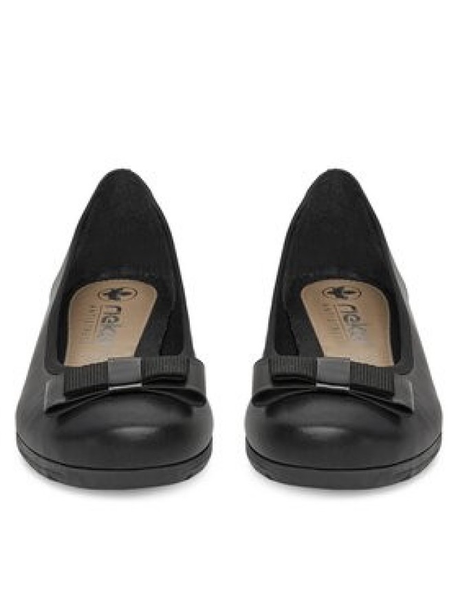 Rieker Półbuty L9366-00 Czarny