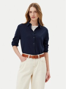Tommy Hilfiger Koszula WW0WW45983 Granatowy Regular Fit