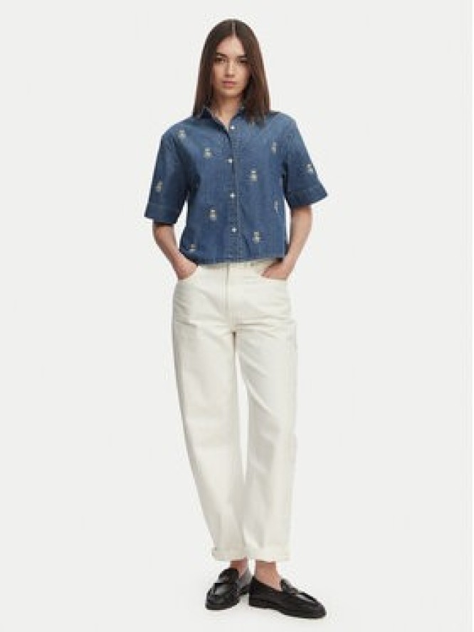 Tommy Hilfiger Koszula jeansowa WW0WW50624 Niebieski Relaxed Fit