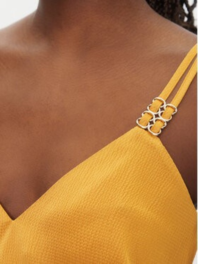 Morgan Top 242-OLAFI Żółty Slim Fit