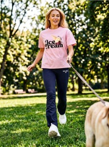 Spodnie dresowe - niebieski