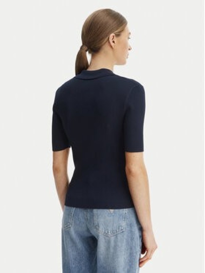 MICHAEL Michael Kors Bluzka MS661FZ5ZV Granatowy Slim Fit