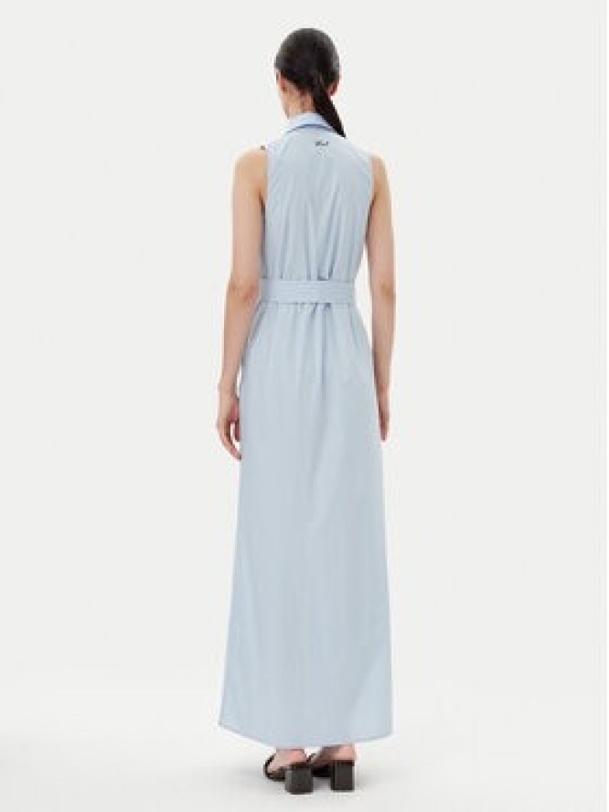 KARL LAGERFELD Sukienka letnia A2W13004 Błękitny Regular Fit