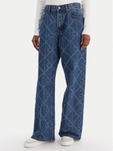 Calvin Klein Jeans Jeansy Low Rise Baggy LV047D709G Niebieski Loose Fit