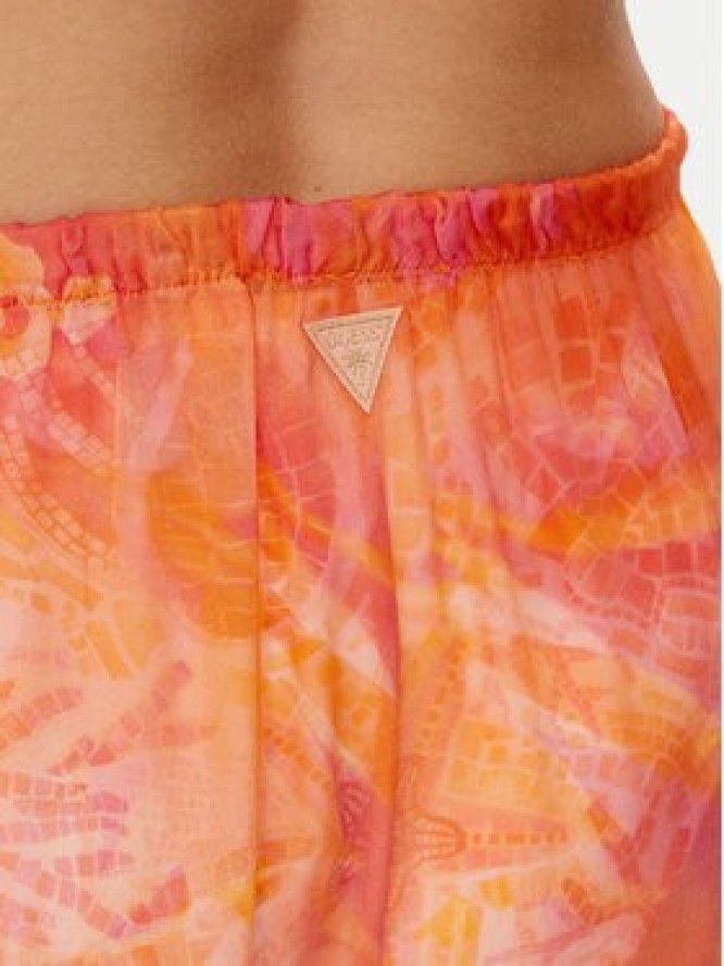 Guess Spodnie materiałowe E5GB00 WE550 Kolorowy Regular Fit