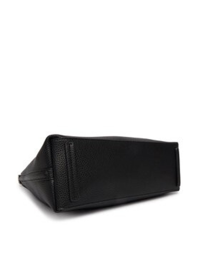 Calvin Klein Torebka Emblem Hw Pebble Shoulder Bag LV04F3495G Czarny