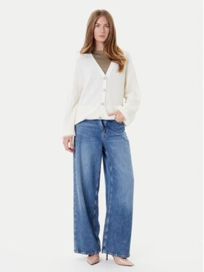 Guess Kardigan W5YR06 Z3OO0 Écru Regular Fit