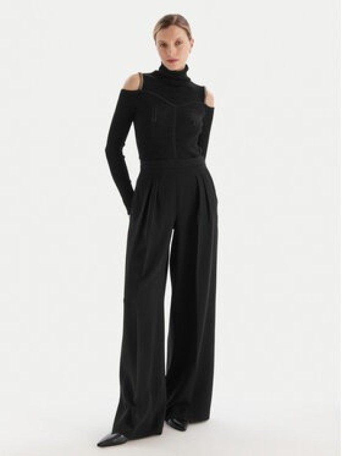 Fracomina Golf FS25WT7020K559Q7 Czarny Slim Fit