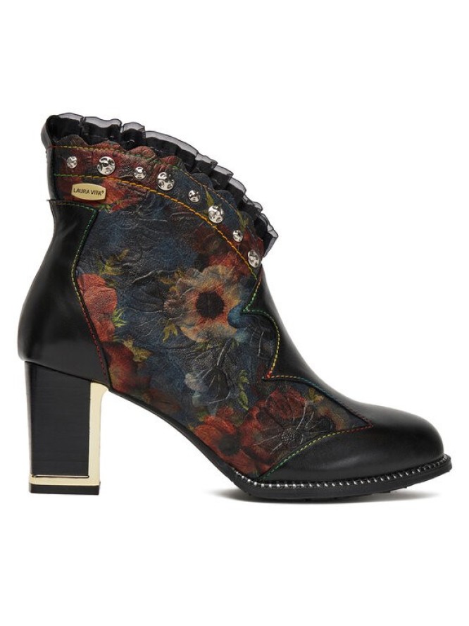 Laura Vita Botki Kacio 02 Czarny