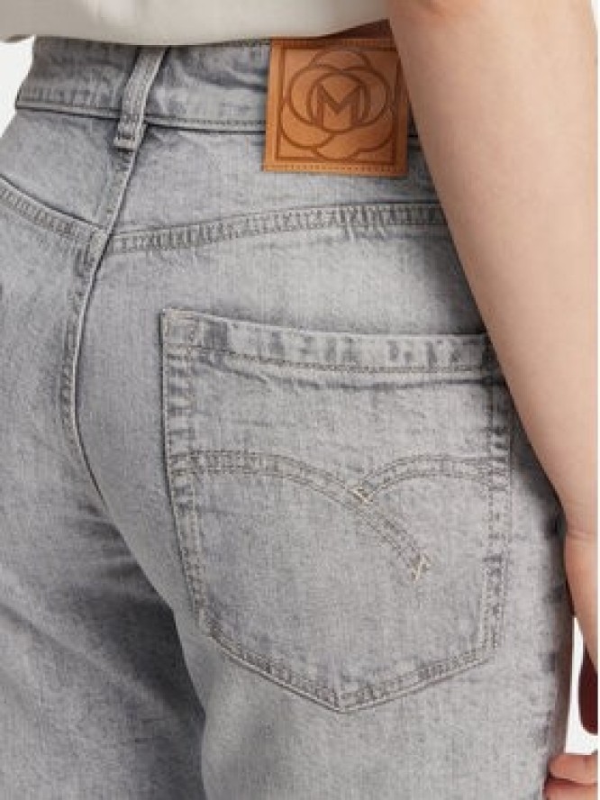 Marella Jeansy Fcrop 2513181114 Szary Flare Fit