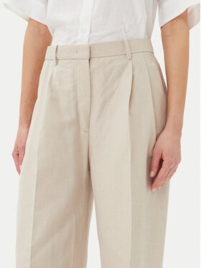 Tommy Hilfiger Spodnie materiałowe WW0WW45460 Beżowy Relaxed Fit