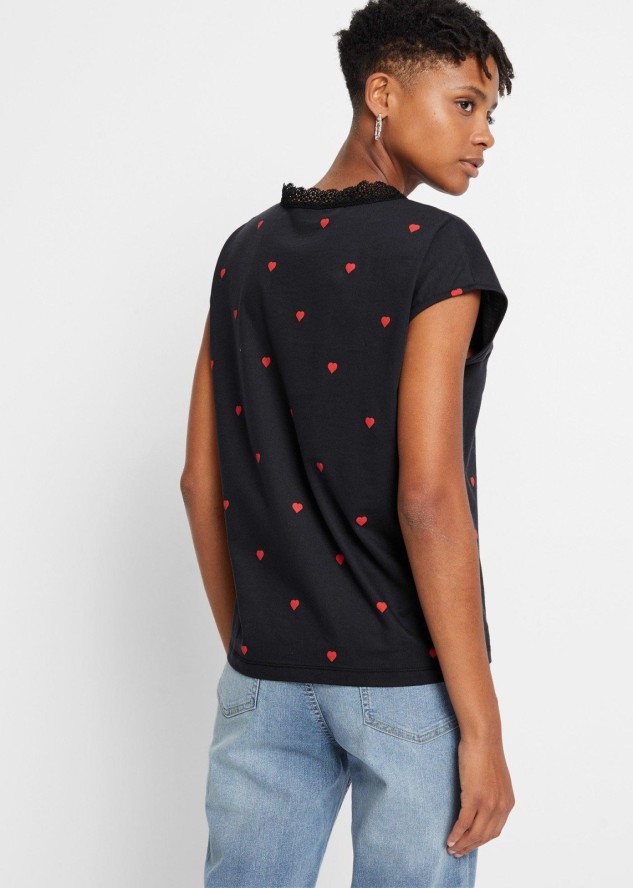 T-shirt z czystej bawełny