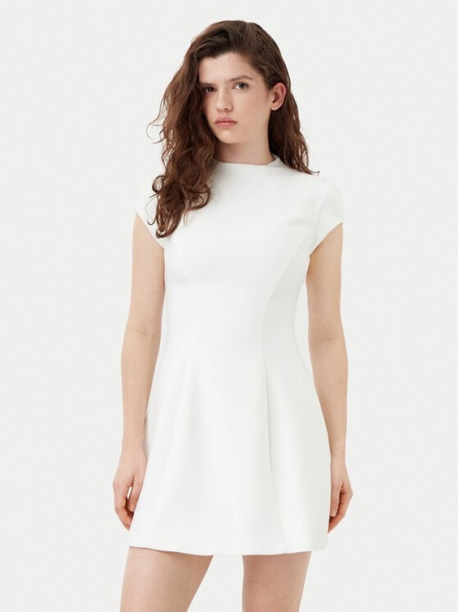 Bardot Sukienka koktajlowa 59329DB Biały Regular Fit