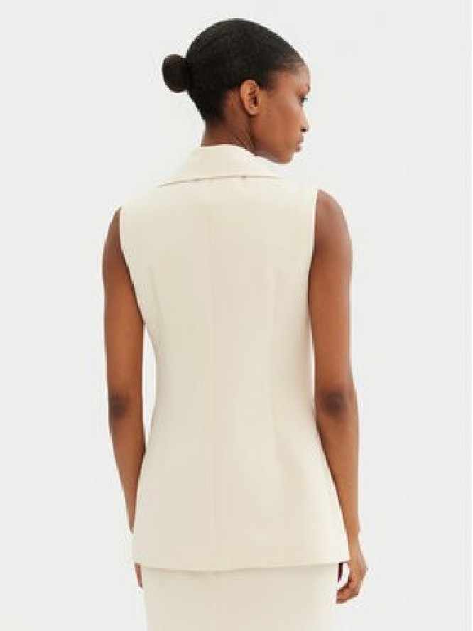 Rinascimento Kamizelka CFC0122763003 Beżowy Regular Fit