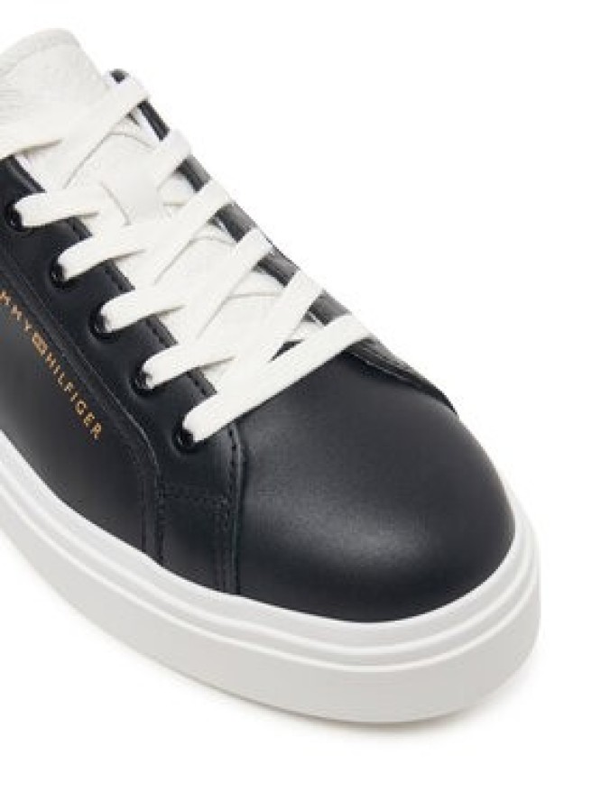 Tommy Hilfiger Sneakersy Th Feminine Platform Monogram FW0FW09594 Czarny