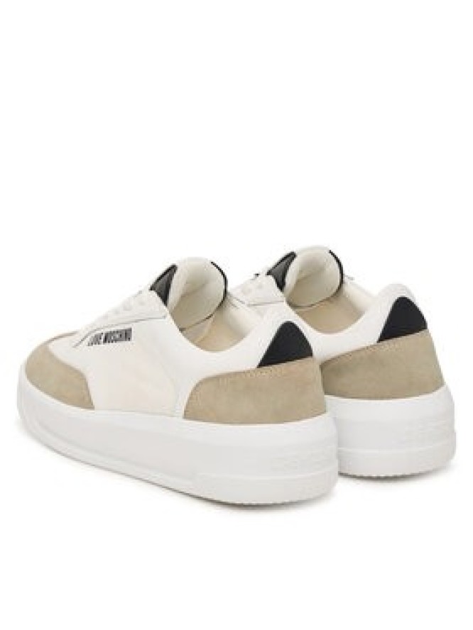 LOVE MOSCHINO Sneakersy JA15215G1PINH10A Biały