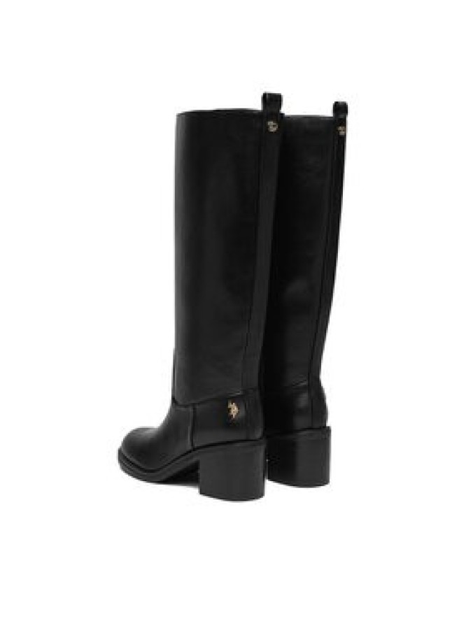 U.S. Polo Assn. Kozaki EO-SABINA002W/EY1 Czarny