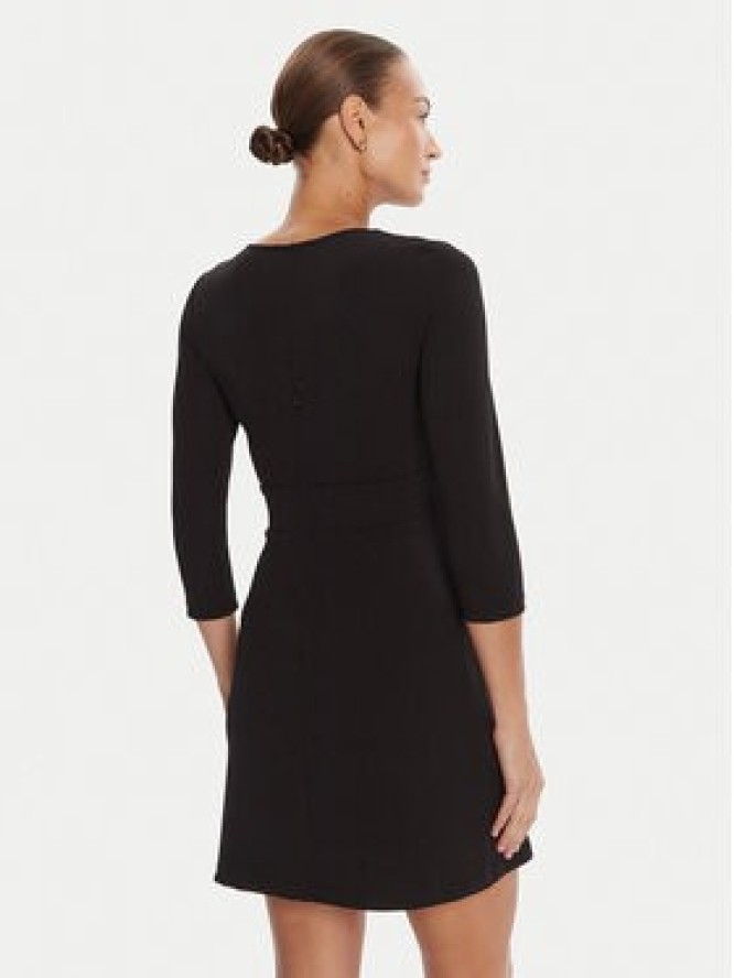 Rinascimento Sukienka koktajlowa CFC0125584003 Czarny Slim Fit