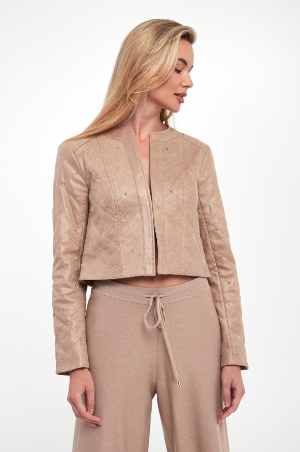 Kurtka damska z dżetami JOSEPH RIBKOFF