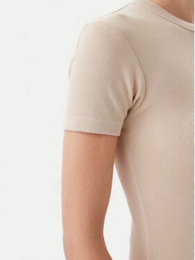 Calvin Klein Jeans Sukienka codzienna J20J225265 Beżowy Slim Fit