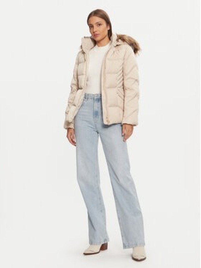 Guess Kurtka puchowa New Olga W4BL53 WEX52 Beżowy Regular Fit