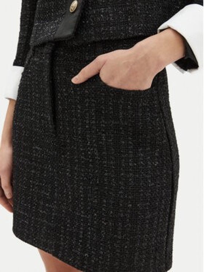 Motivi Spódnica mini 1155Q000957N Czarny Regular Fit