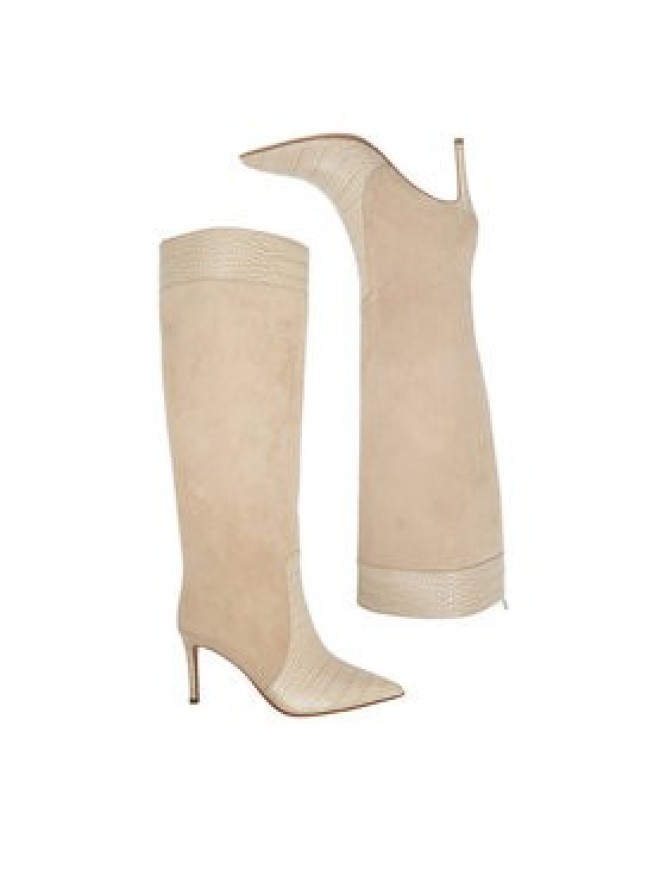 Eva Minge Kozaki EO-DANA-GLC6020-16.5-361 Beżowy