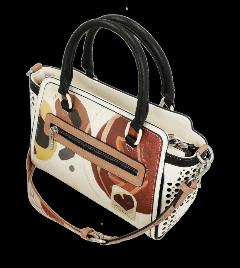 Pomarańczowa Modna Torebka Damska Anekke Premium