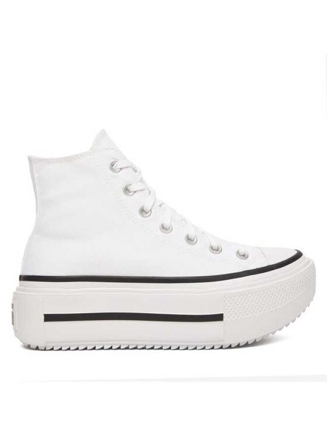 Converse Trampki Chuck Taylor All Star Lift Double Stack A12976C Biały