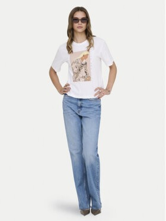 ONLY T-Shirt Susan 15372179 Biały Regular Fit