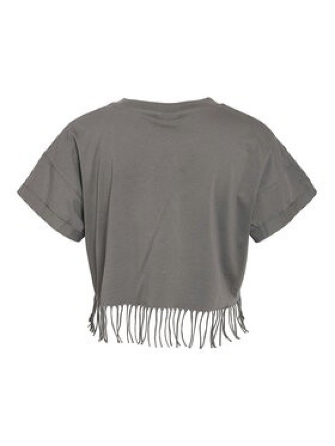 Noisy May T-Shirt Gaby 27033386 Szary Regular Fit