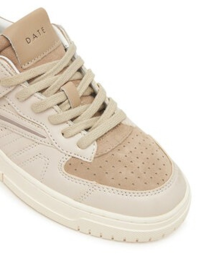D.A.T.E. Sneakersy Torneo Shiny W431-TO-SH Écru