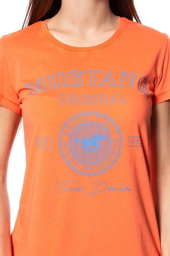 MUSTANG T SHIRT DAMSKI Alexia C Print 1009840 7096
