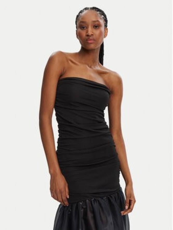 STAUD Sukienka wieczorowa Liya R24F2184JO Czarny Slim Fit