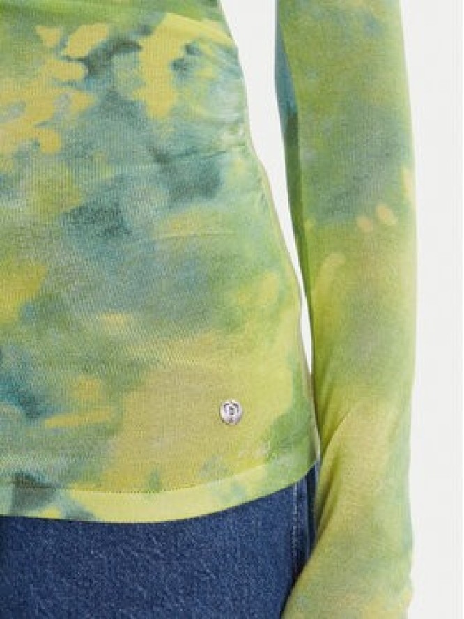 Desigual Golf Calgary 25WWJF37 Zielony Regular Fit