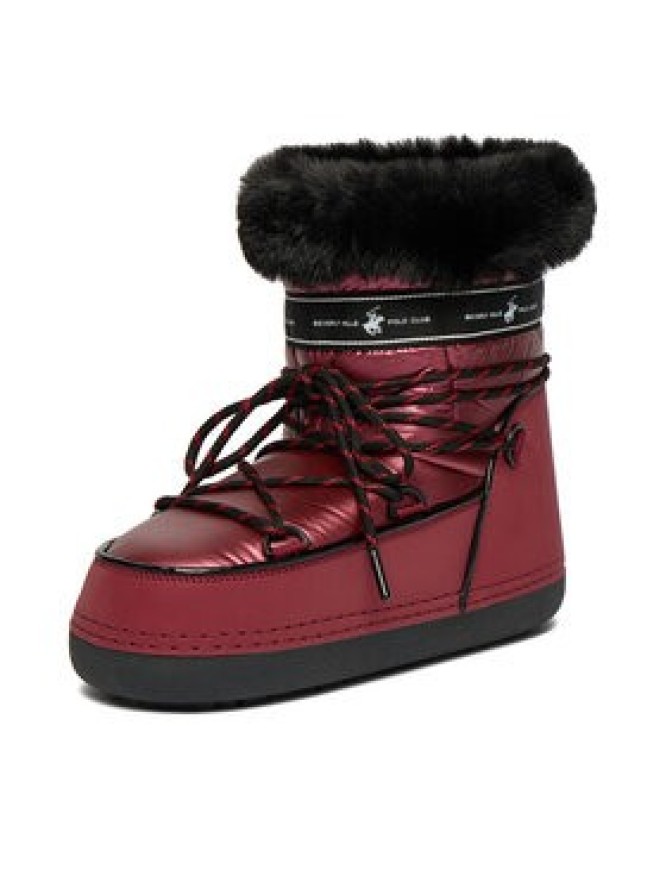 Beverly Hills Polo Club Śniegowce GH-9094 Bordowy