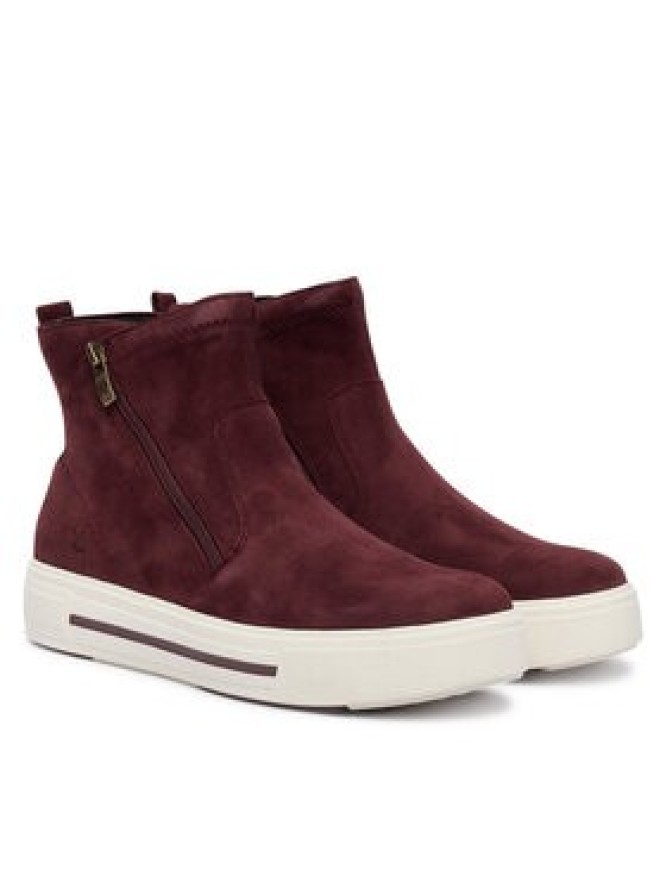 Caprice Botki 9-25451-45 Bordowy