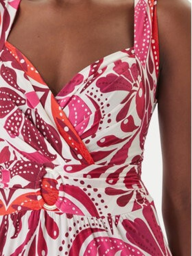 Morgan Sukienka letnia 261-RANNA Różowy Regular Fit