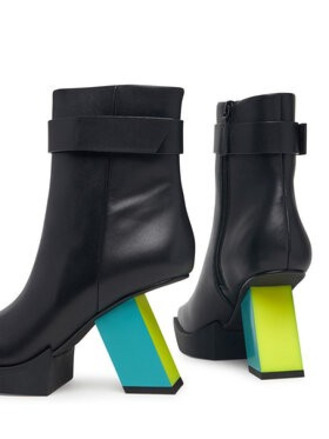 United Nude Botki Construct Bootie HI 1102498816 Czarny