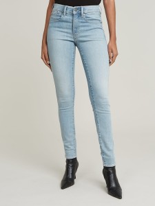 G-Star Dżinsy "Lhana" - Skinny fit - w kolorze błękitnym rozmiar: W24/L30