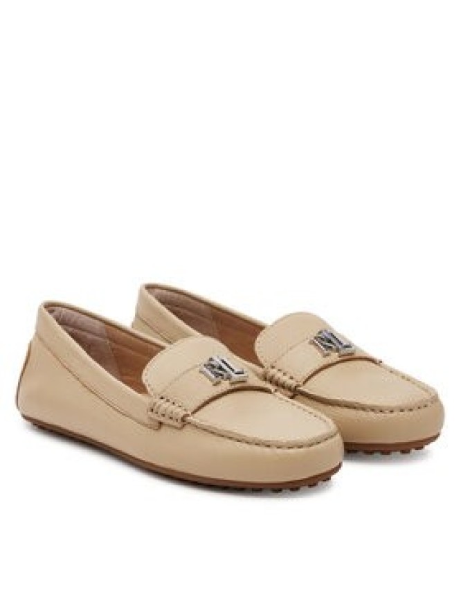 LAUREN RALPH LAUREN Mokasyny Barnsbury 802942768011 Beżowy
