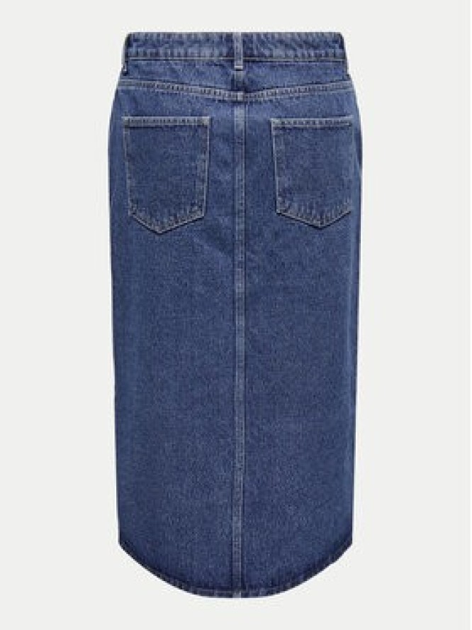 ONLY Spódnica jeansowa Bianca 15319268 Granatowy Regular Fit