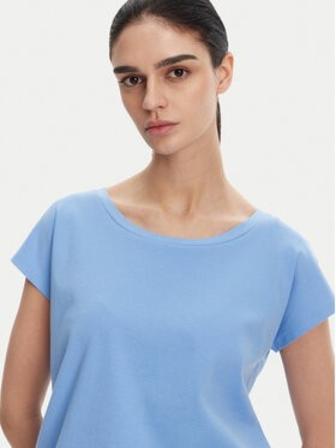 MAX&Co. T-Shirt Maldive2 2516941054270 Niebieski Regular Fit